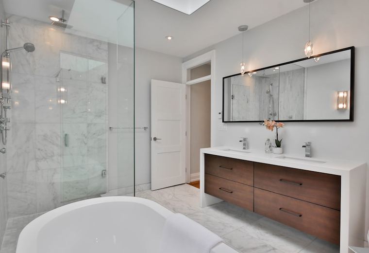 Bathroom Remodel — Tub, tile, and the waterproofing behind it